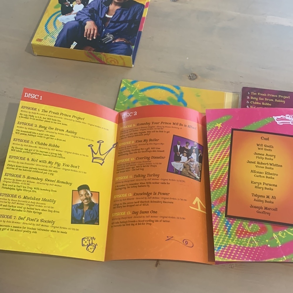 Vintage The Fresh Prince Of Bel-Air The Complete First Season DVD Set - Picture 5 of 7